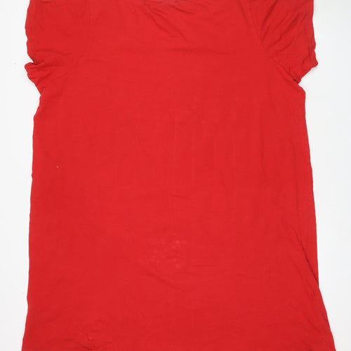 Yours Red Disney Nightshirt - Size 24, Women, Plus Size
