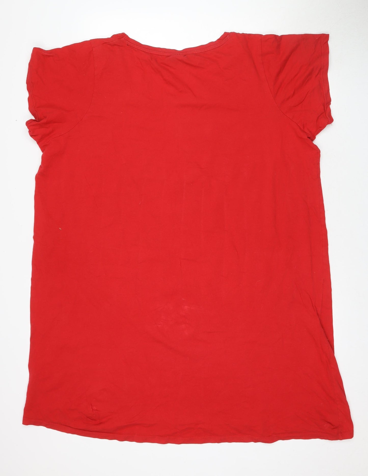 Yours Red Disney Nightshirt - Size 24, Women, Plus Size
