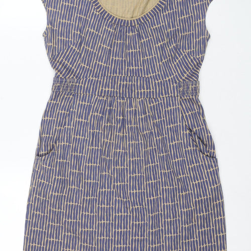 Boden Women's Multicoloured Shift Dress Size 10