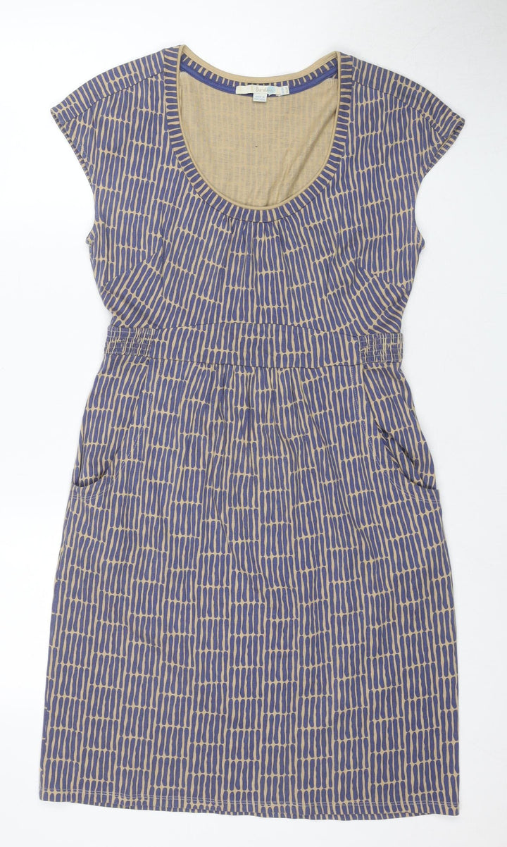 Boden Women's Multicoloured Shift Dress Size 10