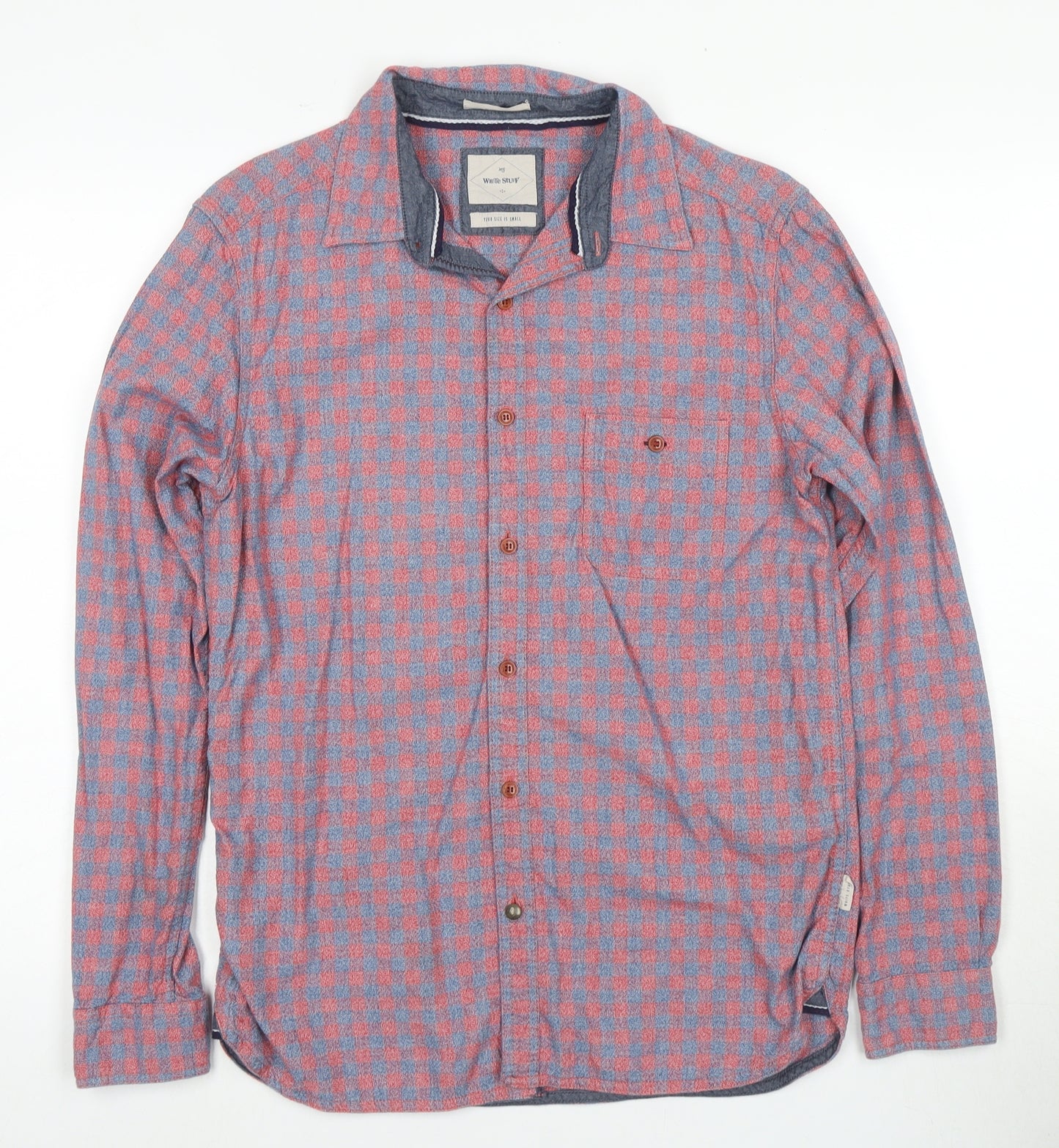 White Stuff Men's Multicoloured Check Shirt Small
