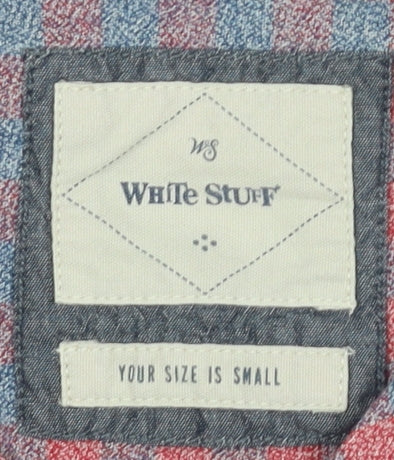 White Stuff Men's Multicoloured Check Shirt Small