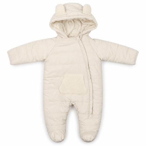 Jessica Simpson Ivory Unisex Snowsuit 6-9M Hooded Winter
