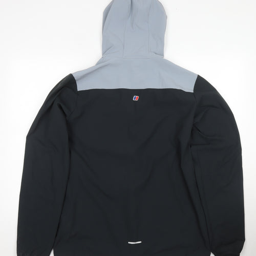 Berghaus Men's Black Grey Windbreaker Jacket L
