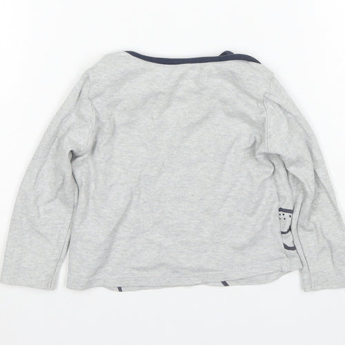 Disney Baby Grey T-Shirt 18-24 Months Winnie the Pooh