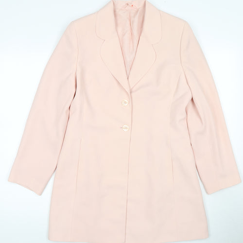 Next Women's Pink Polyester Blazer, Size 12