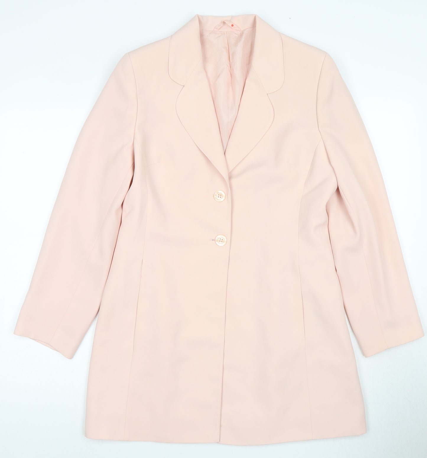 Next Women's Pink Polyester Blazer, Size 12