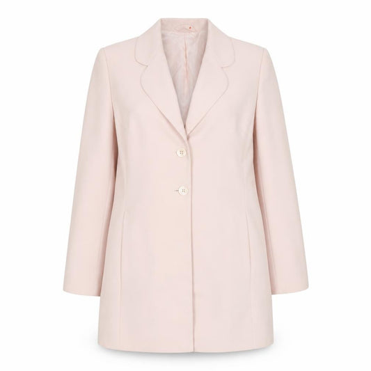 Front view of Next Women's Pink Polyester Blazer, size 12