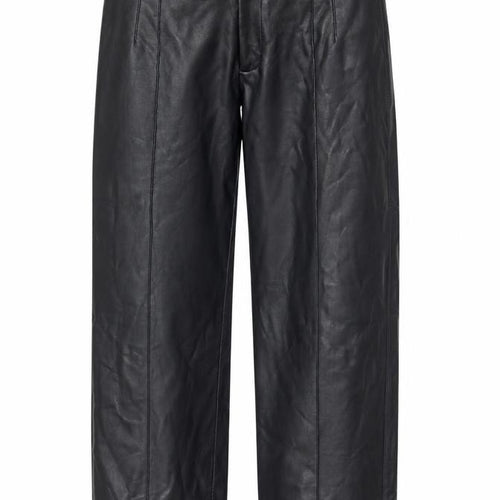 Zara Women’s Black Straight Trousers - M, Stylish Casual Wear