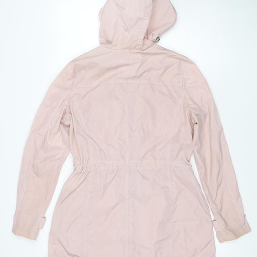 Michael Kors Women's Pink Parka Jacket M