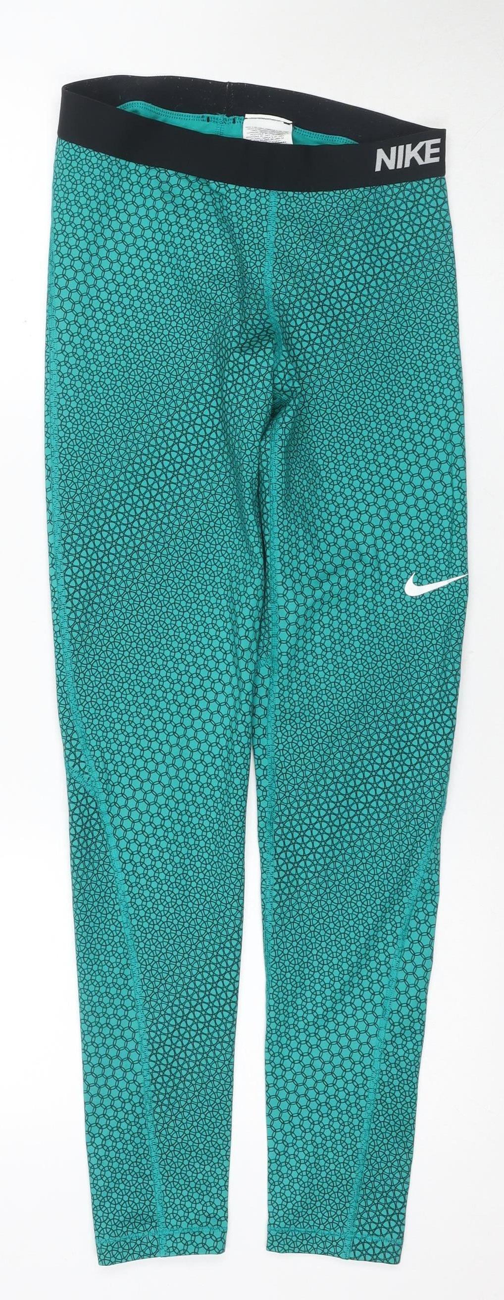 Nike Women's Green Compression Leggings M