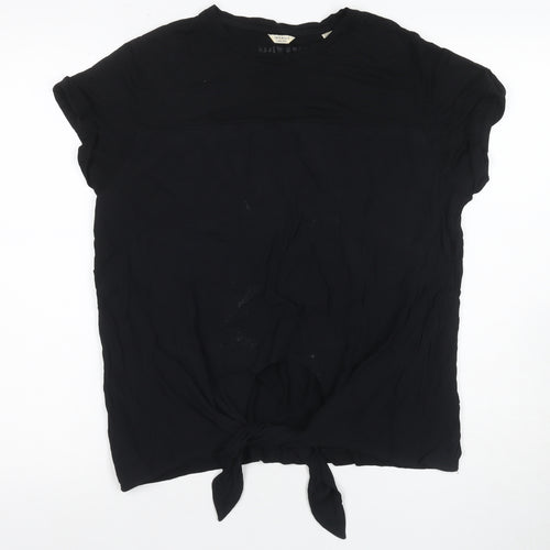 Jack Wills Women's Black 2XS Basic T-Shirt