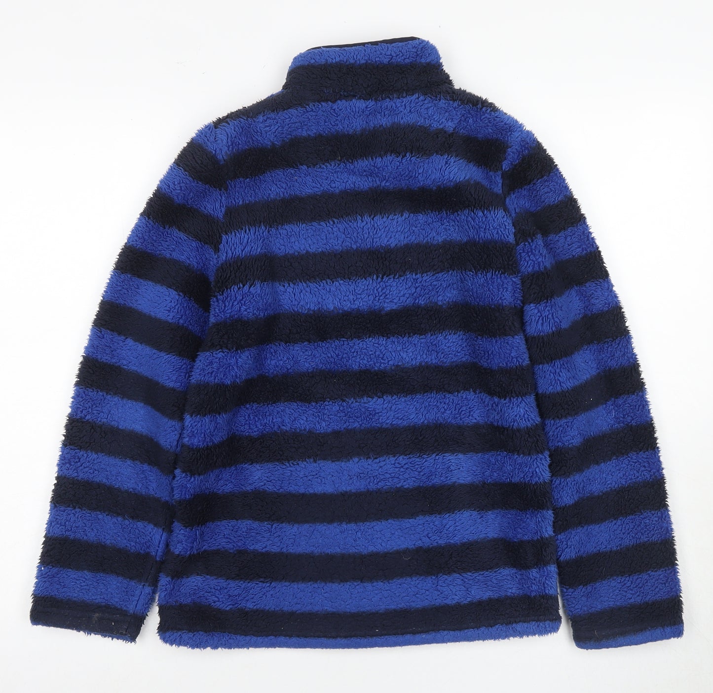 Joules Boys Blue Striped Pullover Hoodie 11-12 Years