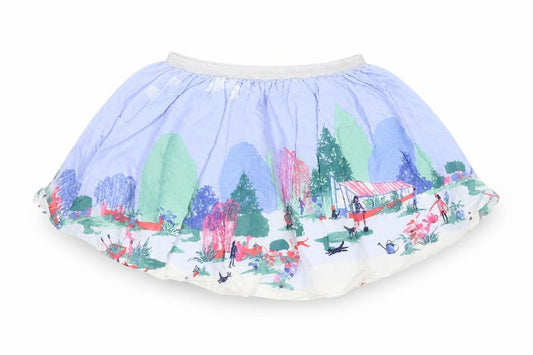 Joules Girls Multicoloured Swing Skirt, 3-4 Years, Casual