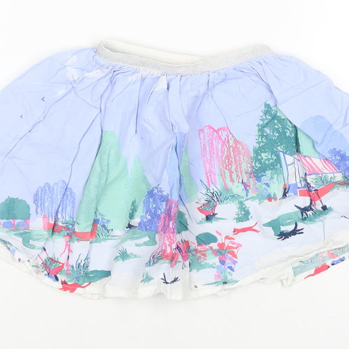 Joules Girls Multicoloured Swing Skirt, 3-4 Years, Casual