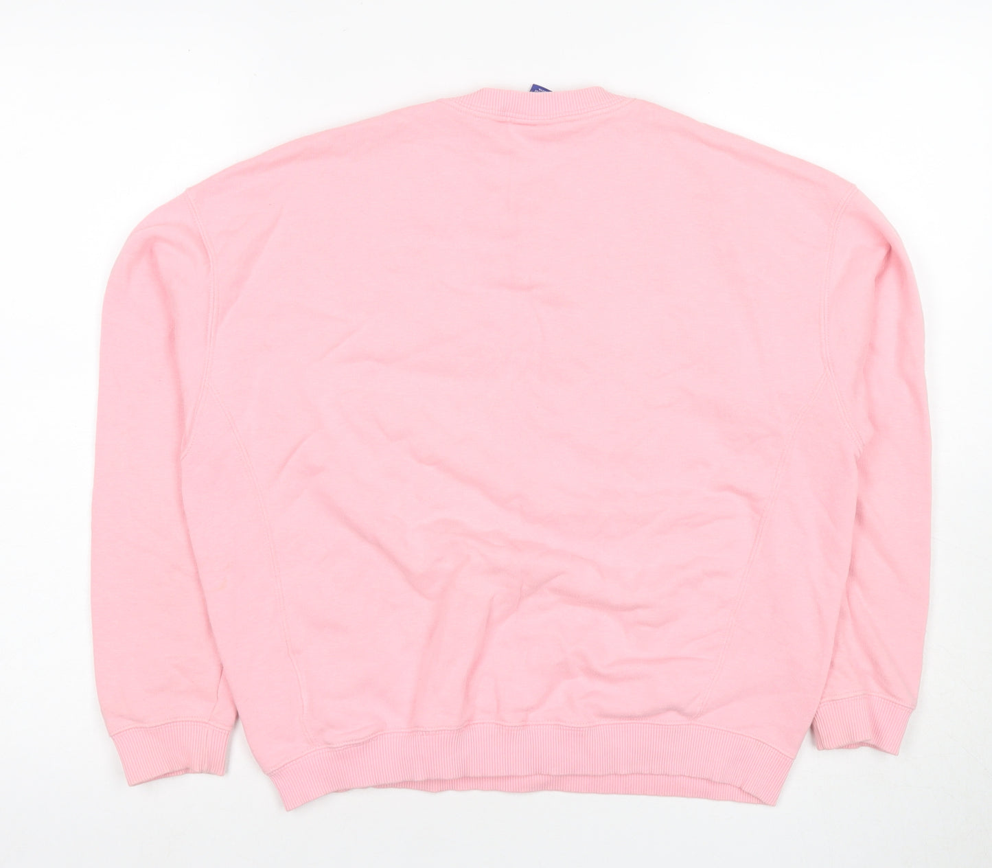 Champion Pink Unisex Kids Logo Sweatshirt XL