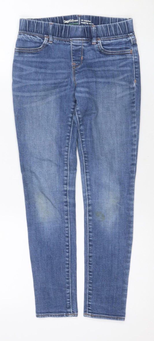 Gap Girls Blue Jegging Jeans Size 10-11 Years