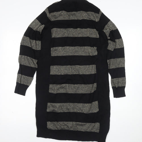 Capsule Women's Black Striped Jumper Dress Size 12