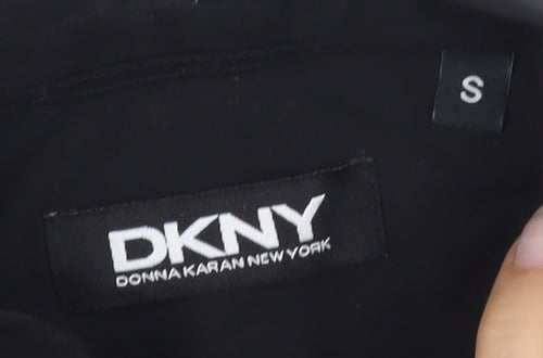 DKNY Men's Black Dress Shirt S, Business Long Sleeve