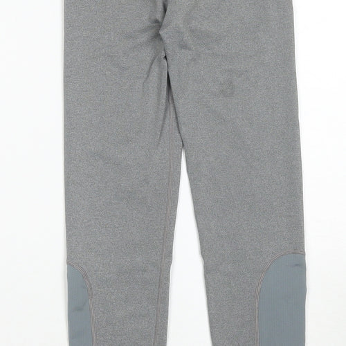 Nike Unisex Kids Grey Compression Leggings Size S for Running