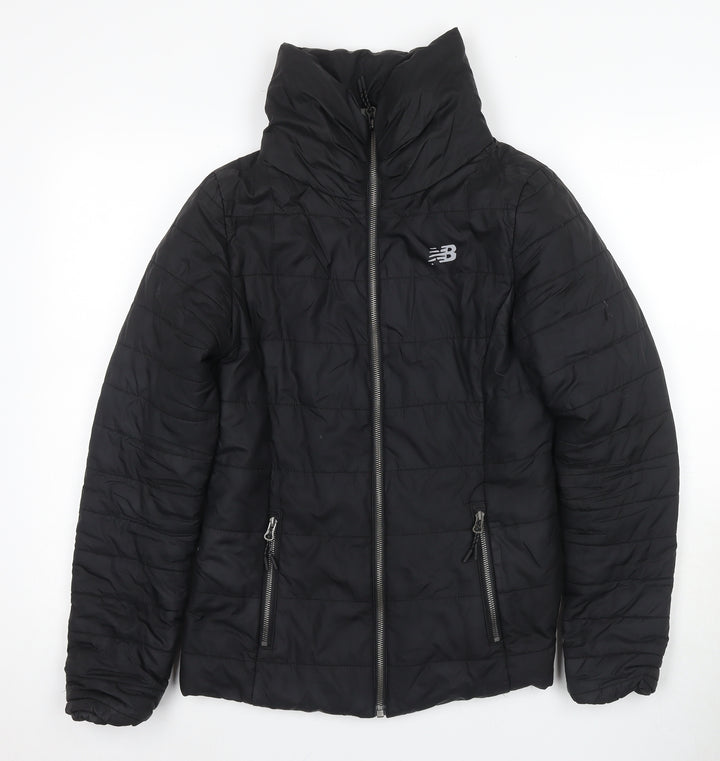 New Balance Women's Black XS Puffer Jacket Casual