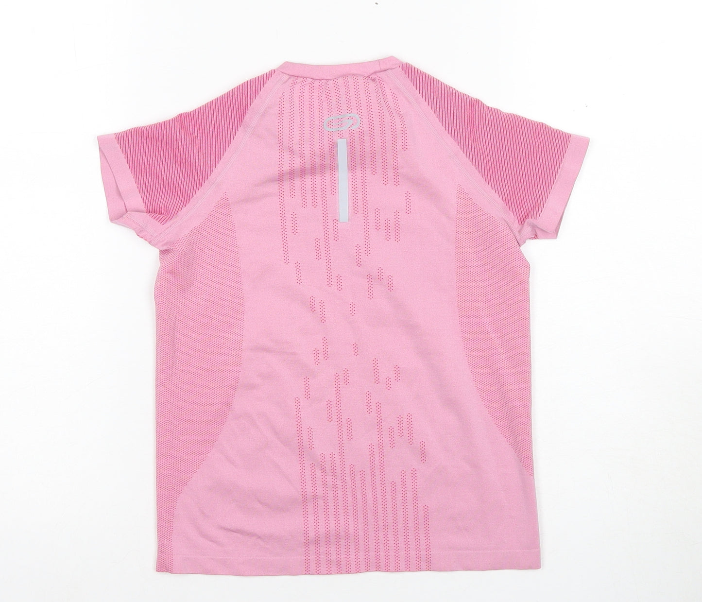 Decathlon Girls Pink Athletic T-Shirt, 8 Years, Lightweight