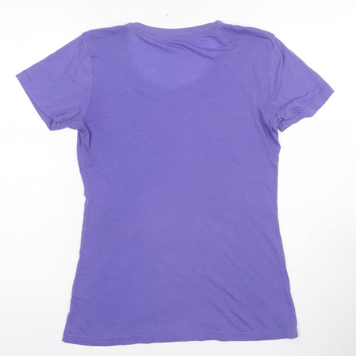 Billabong Women's Purple New York T-Shirt M