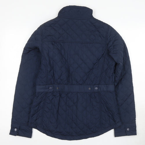 Regatta Women's Blue Quilted Jacket - Size 10, Full Zip