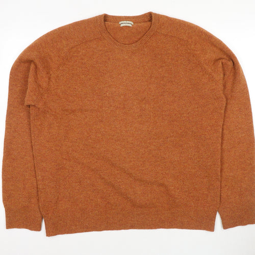 House of Bruar Women’s Brown Wool Pullover - XL