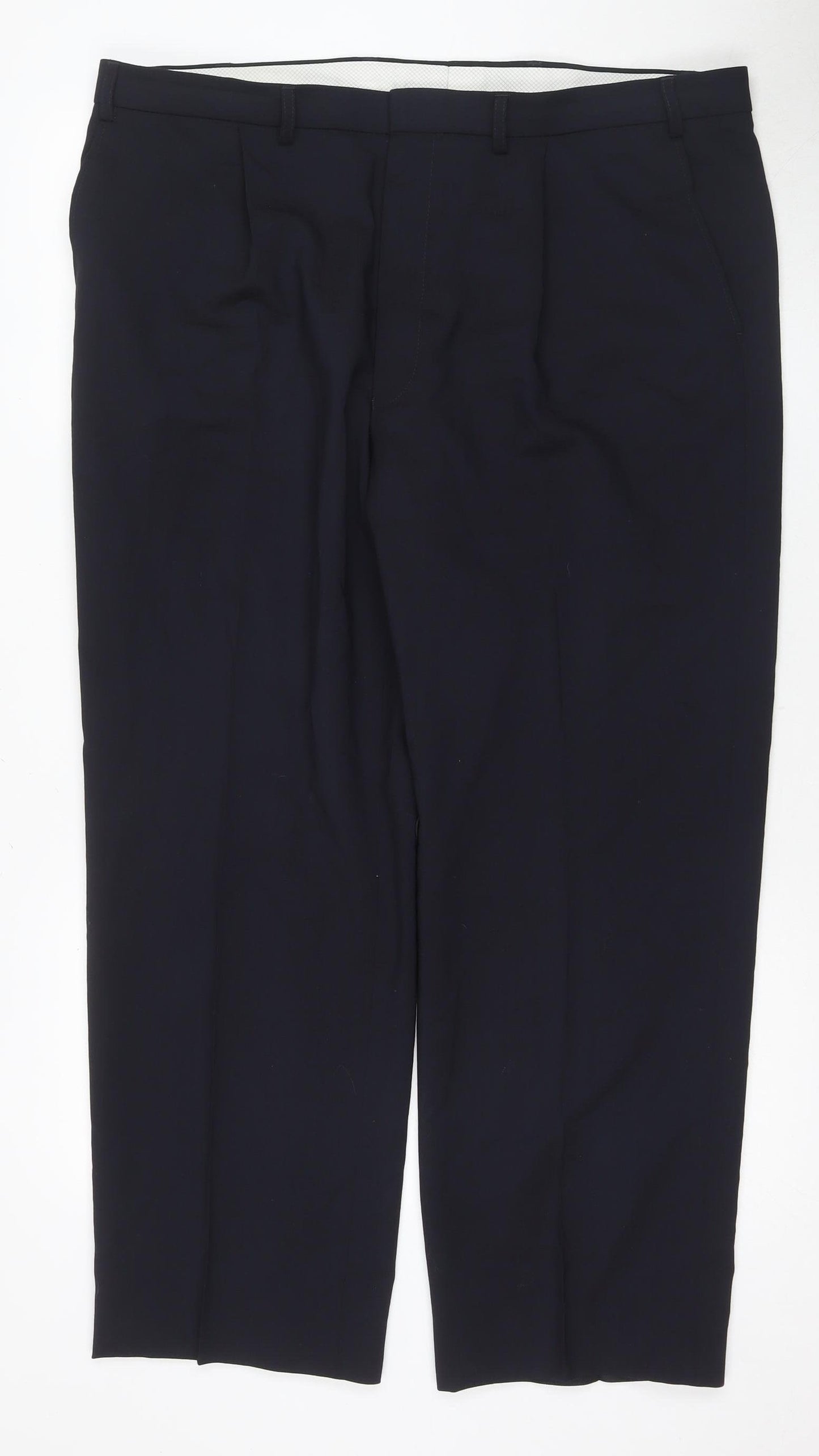 Marks & Spencer Navy Men's Dress Trousers 40/33