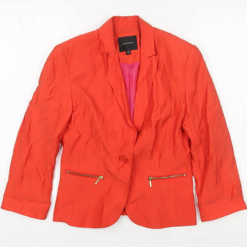 Portmans Women's Red Blazer Size 6