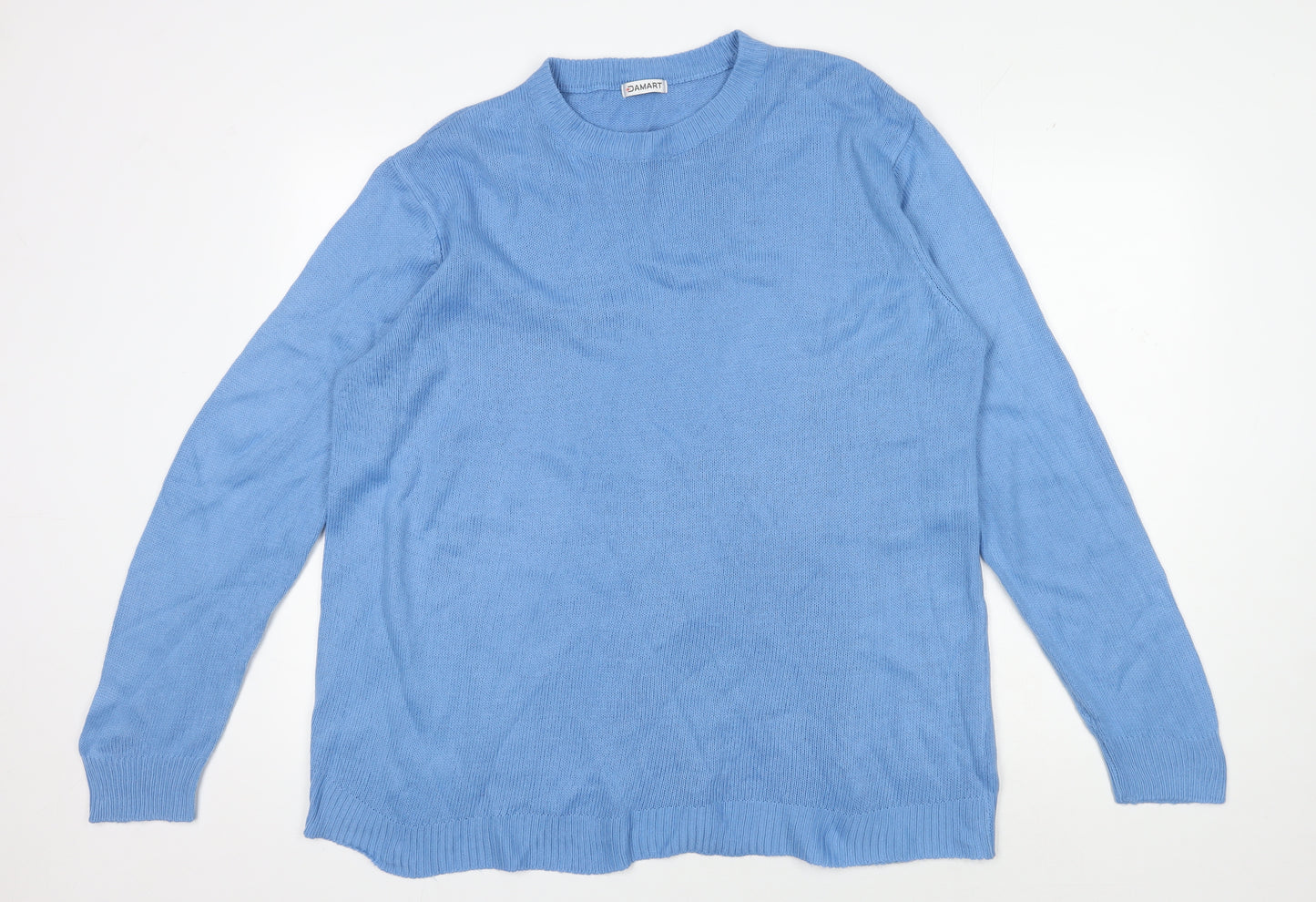 Damart Women's Blue Pullover Jumper L