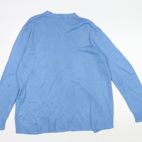 Damart Women's Blue Pullover Jumper L