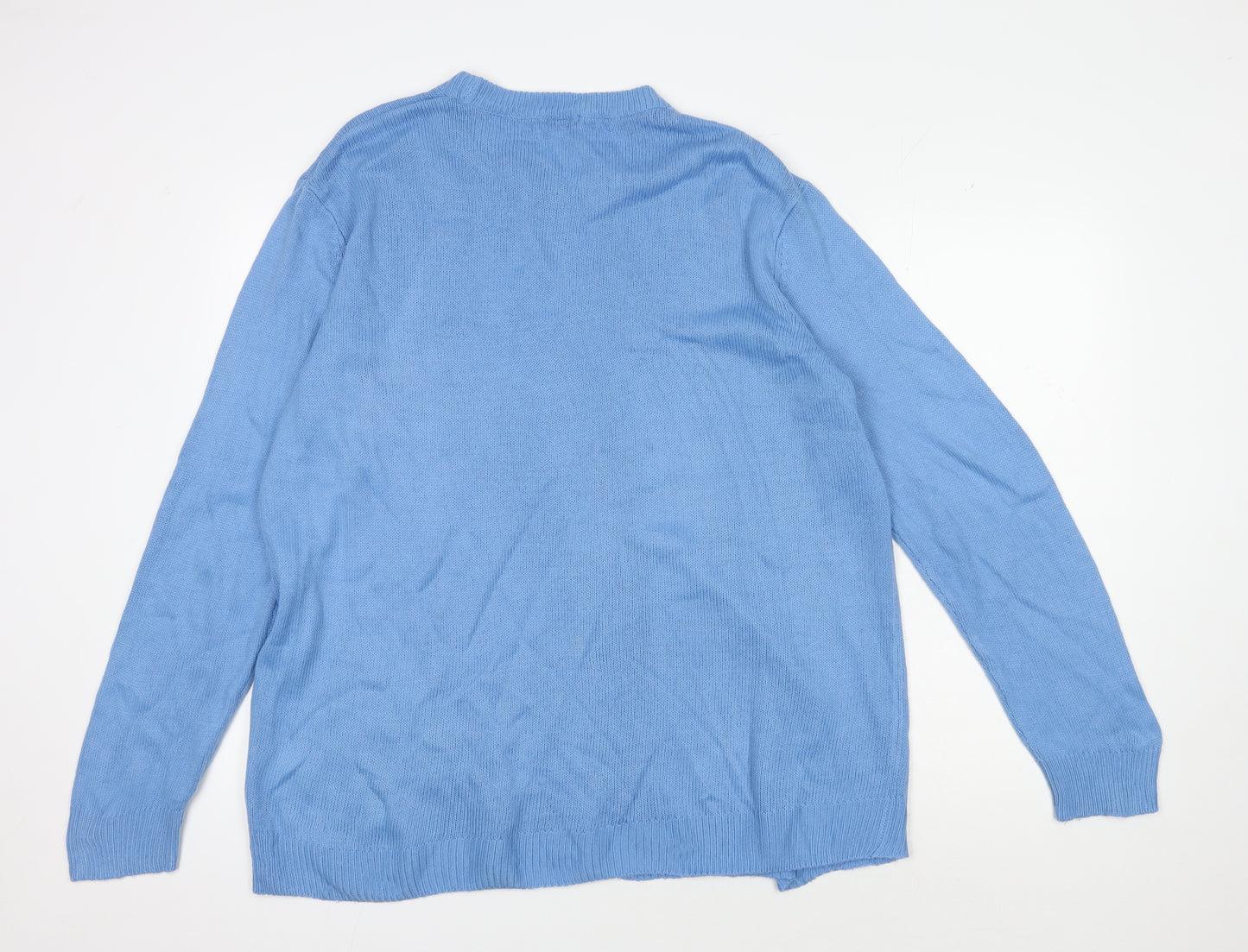 Damart Women's Blue Pullover Jumper L