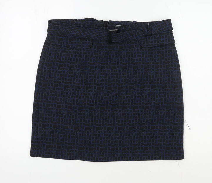 Phase Eight Women's Black Geometric Pencil Skirt