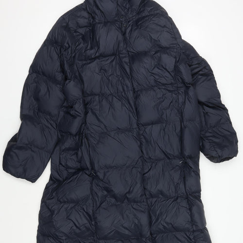 Marks and Spencer Women’s Blue Puffer Jacket Size 18