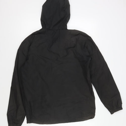 Lyle & Scott Men's Black Hooded Jacket S Regular Fit