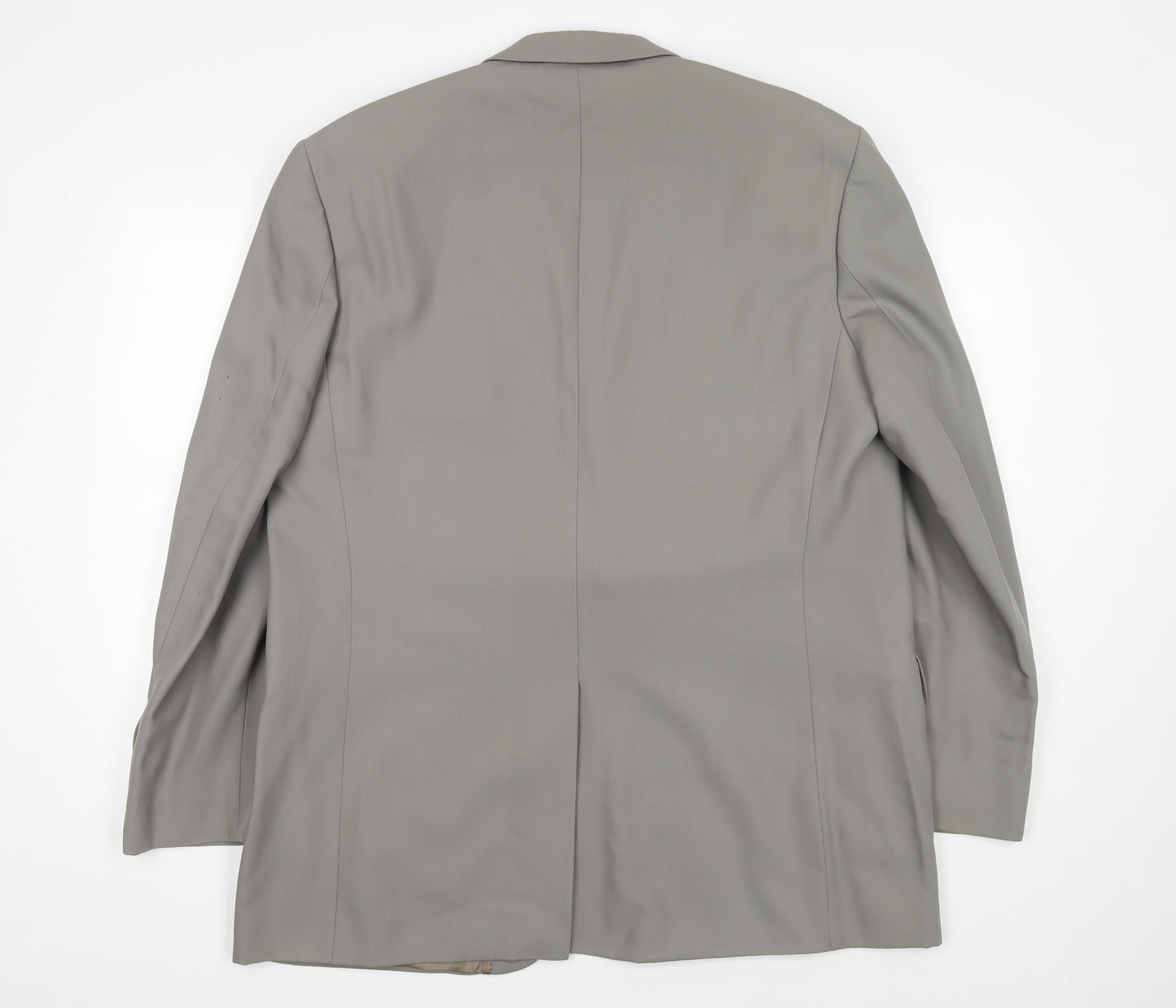 Jeff Banks Men's Grey Wool Suit Jacket 44R