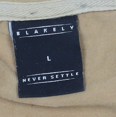 Blakely Beige Men's Large Logo T-Shirt