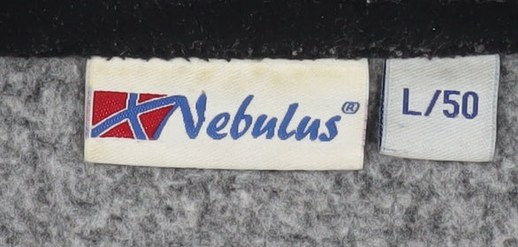 Nebulus Men's Grey Pullover Sweatshirt L