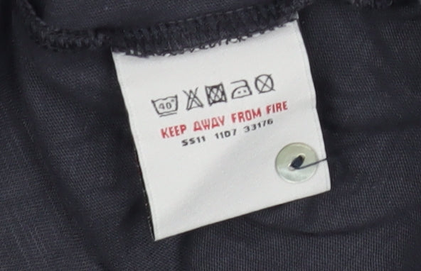 White Stuff Women's Black Sleeveless Tank Top Size 14