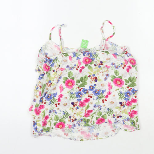Oasis Women's Floral Camisole Tank, Size 8, Multicoloured