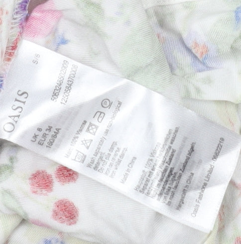 Oasis Women's Floral Camisole Tank, Size 8, Multicoloured