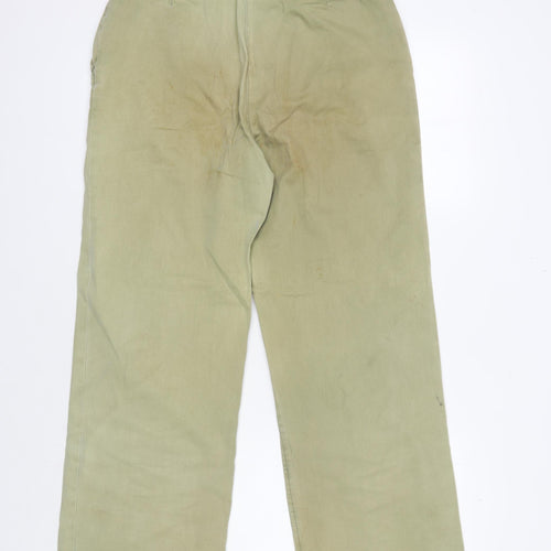 Boden Women's Green Chino Trousers Size 12