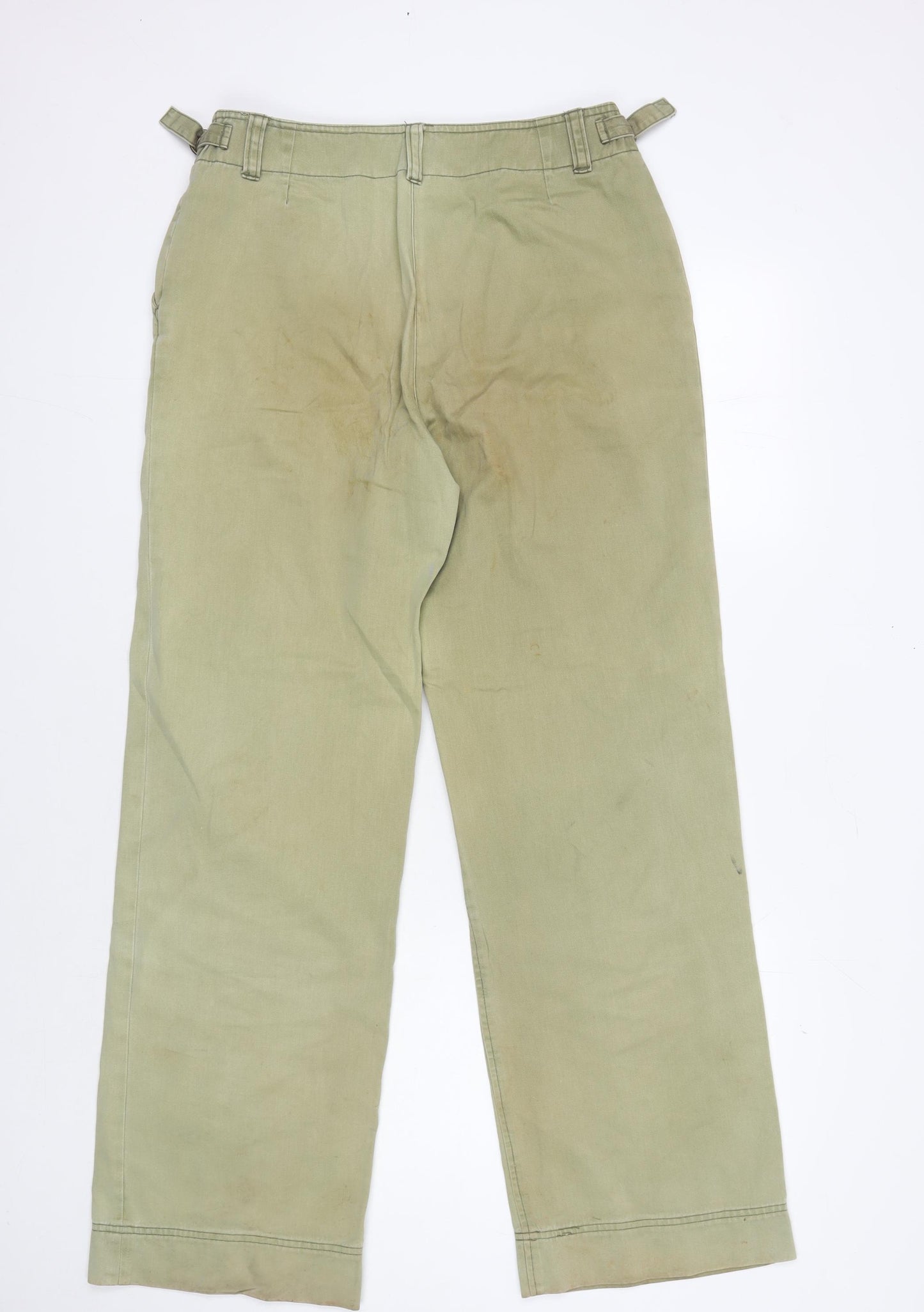 Boden Women's Green Chino Trousers Size 12