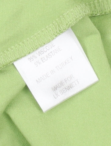L.K. Bennett Women's Green Sleeveless Crop Top - Size M
