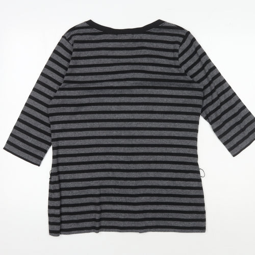 Marks and Spencer Women’s Striped Cardigan - Size 14