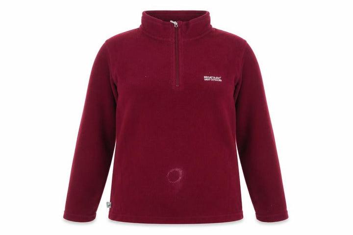 Regatta Women's Red Fleece Pullover - Size 16