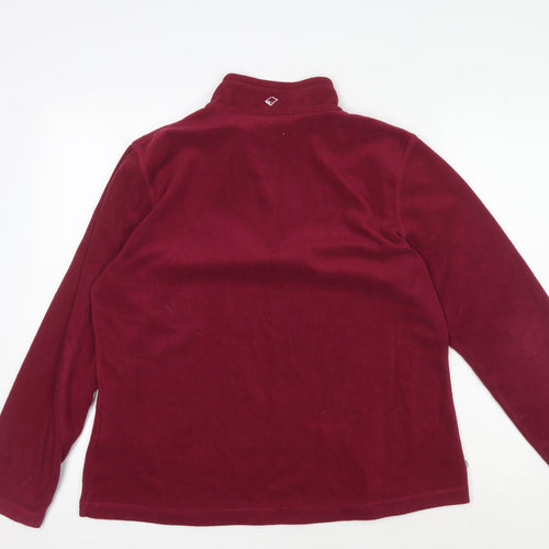 Regatta Women's Red Fleece Pullover - Size 16