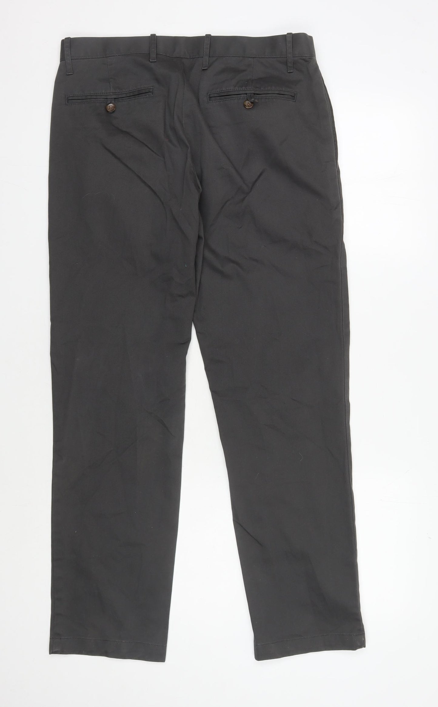 Gap Men's Black Khakis Classic Trousers Size 32X30